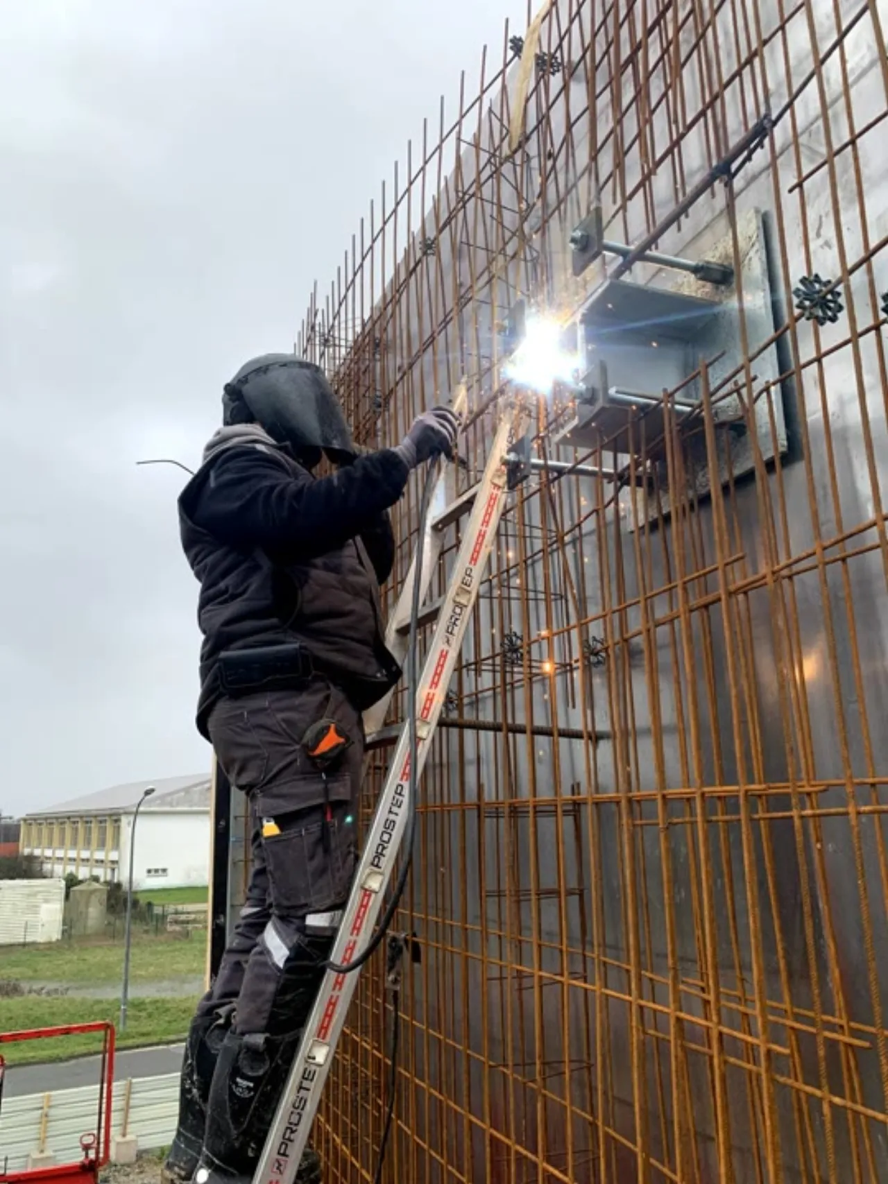 Vue générale du chantier