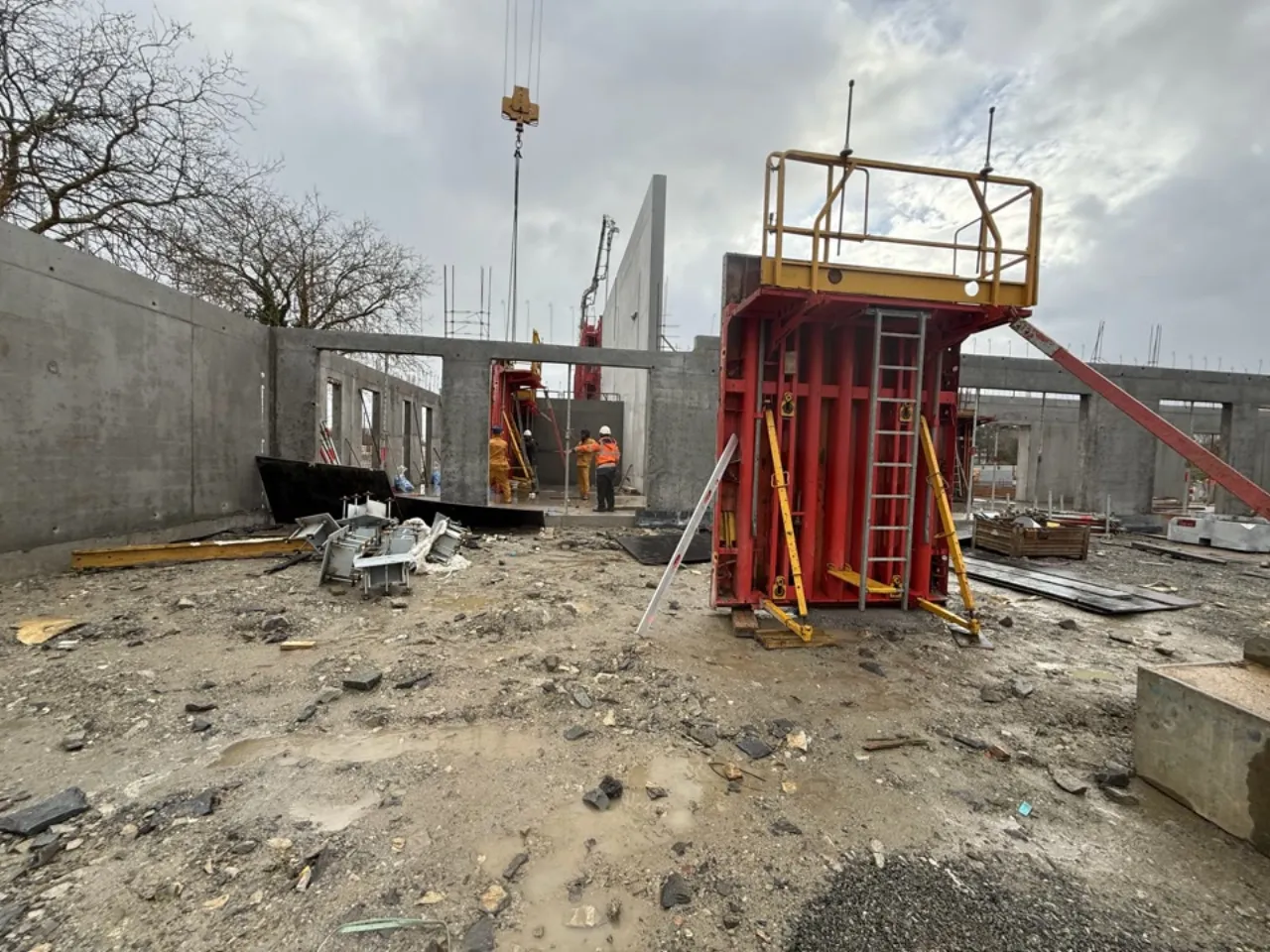 Structure en construction